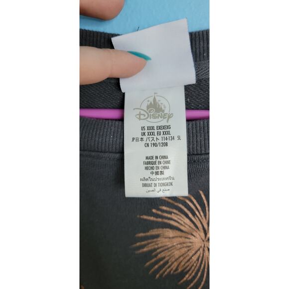 Disney World 50th Anniversary October 1st Castle Dolman Shirt Adult 3XL XXXL - Picture 7 of 8